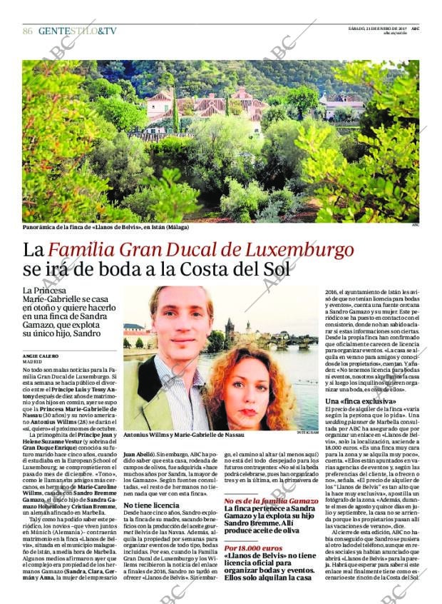 ABC MADRID 21-01-2017 página 86