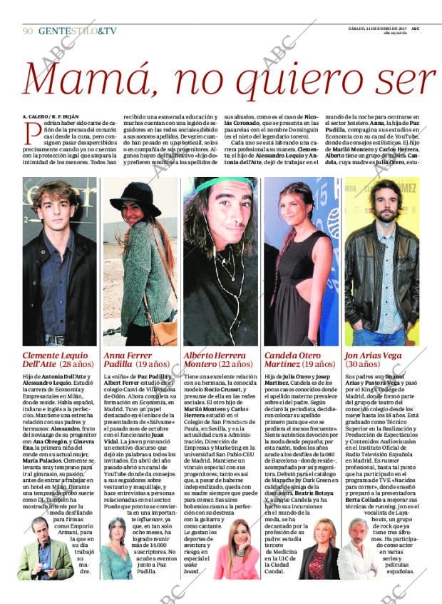 ABC MADRID 21-01-2017 página 90