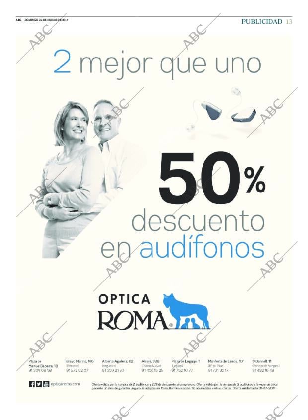 ABC MADRID 22-01-2017 página 13