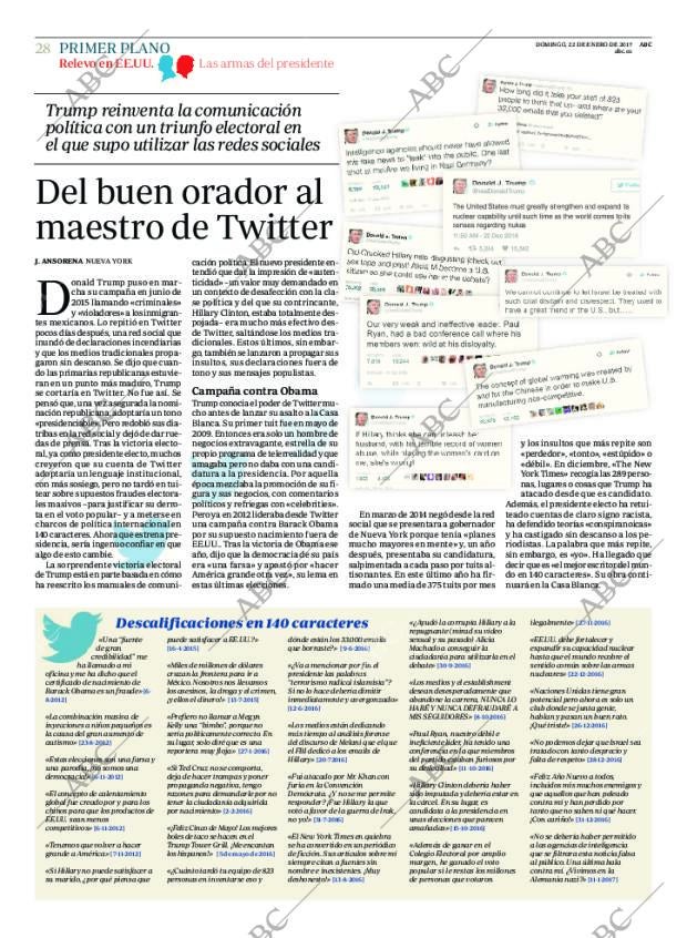 ABC MADRID 22-01-2017 página 28