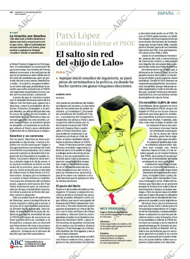 ABC MADRID 22-01-2017 página 35