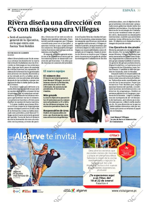 ABC MADRID 22-01-2017 página 39