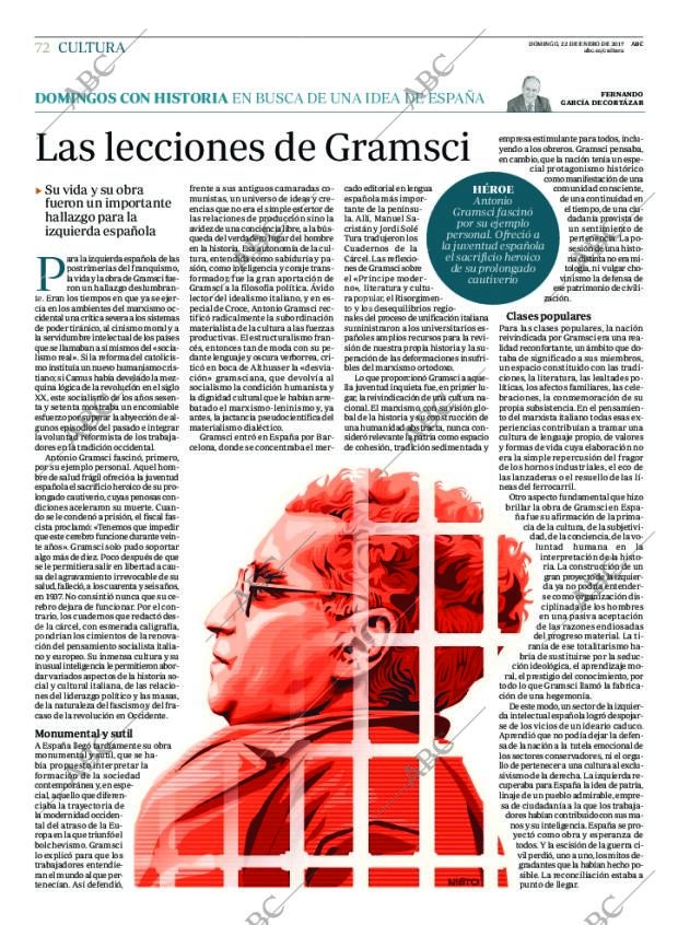 ABC MADRID 22-01-2017 página 72