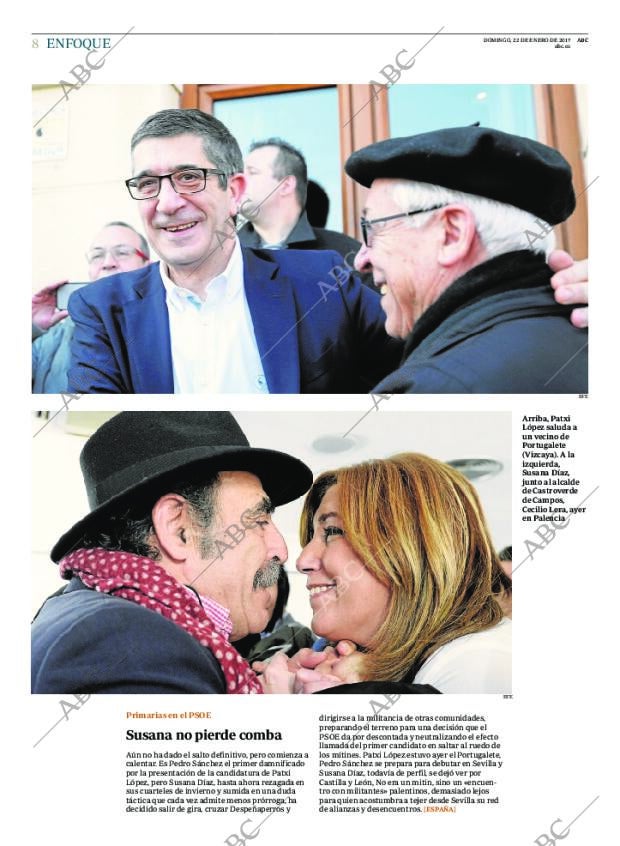 ABC MADRID 22-01-2017 página 8
