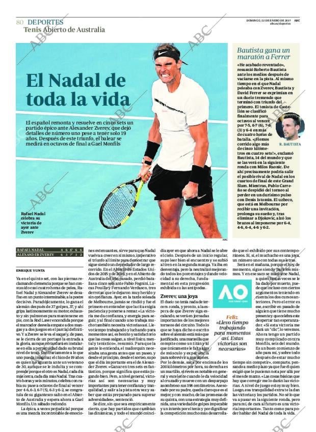 ABC MADRID 22-01-2017 página 80