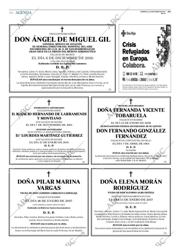 ABC MADRID 22-01-2017 página 88