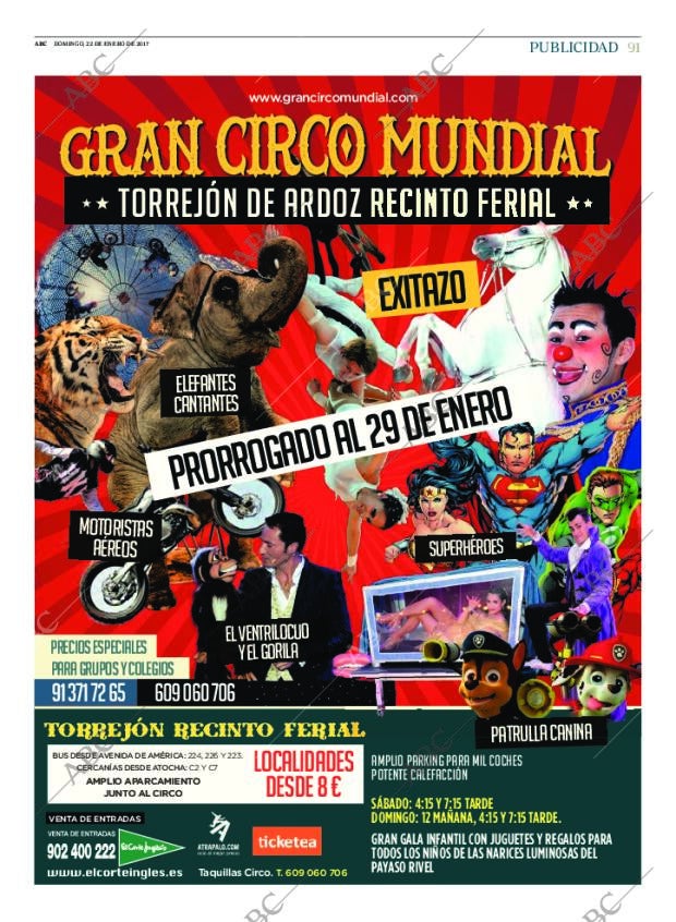 ABC MADRID 22-01-2017 página 91