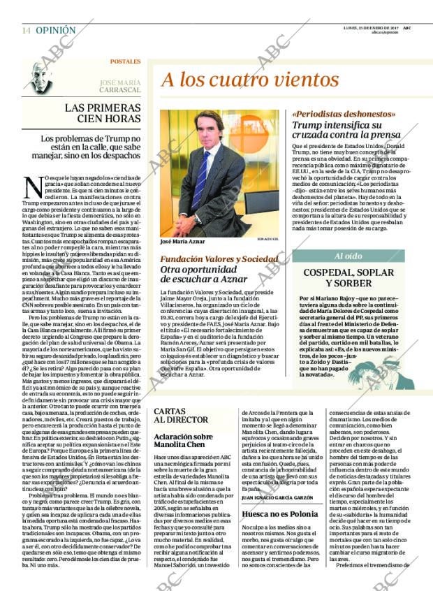 ABC MADRID 23-01-2017 página 14