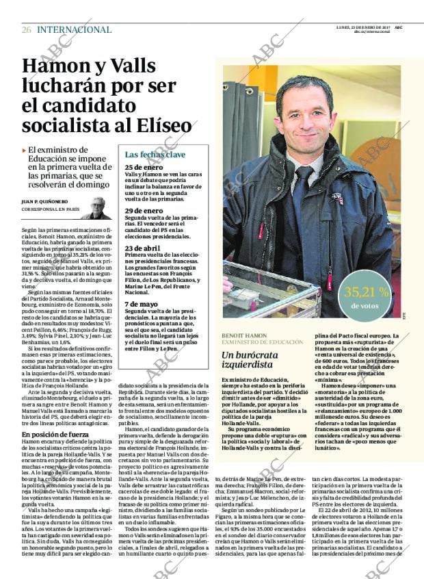 ABC MADRID 23-01-2017 página 26
