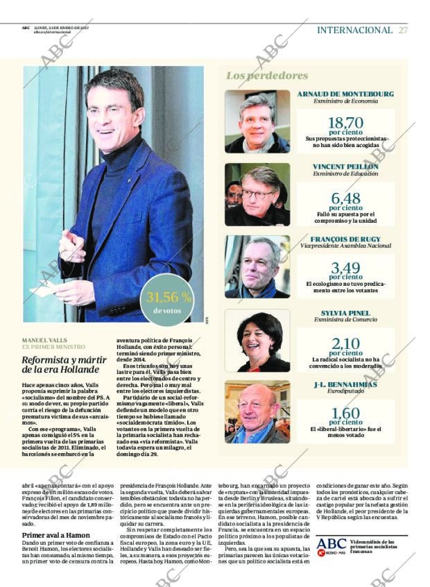 ABC MADRID 23-01-2017 página 27