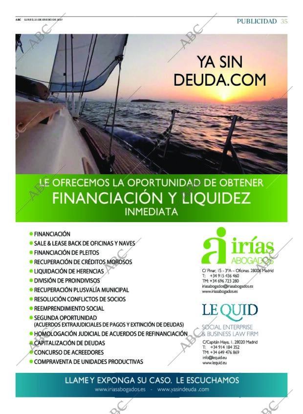 ABC MADRID 23-01-2017 página 35