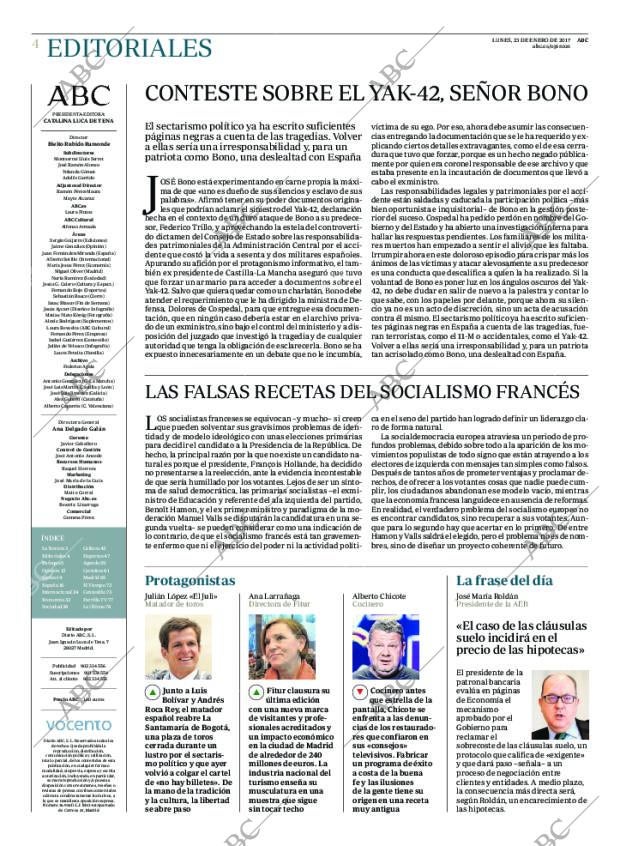 ABC MADRID 23-01-2017 página 4
