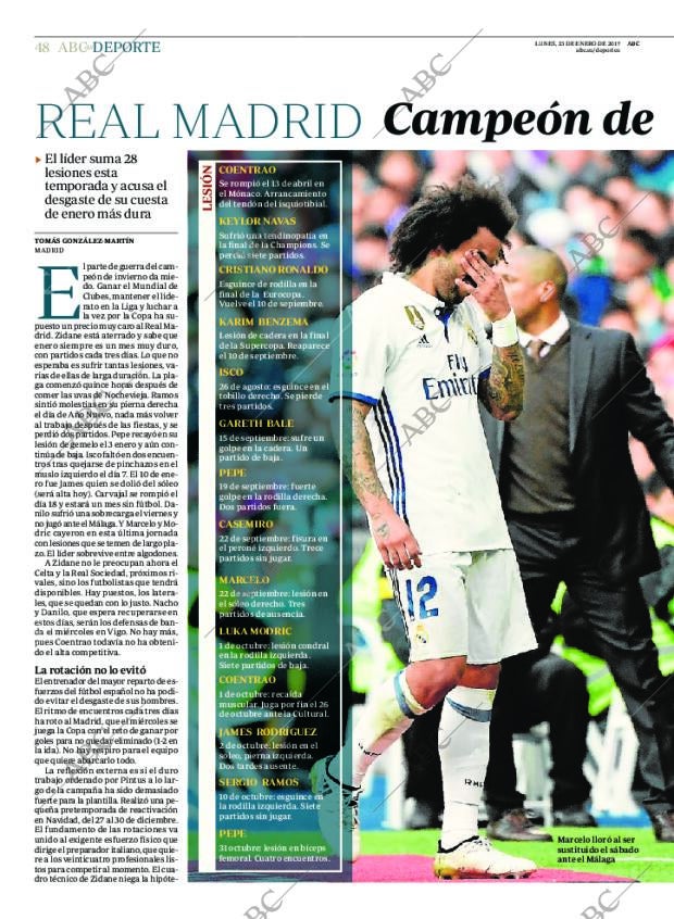 ABC MADRID 23-01-2017 página 48