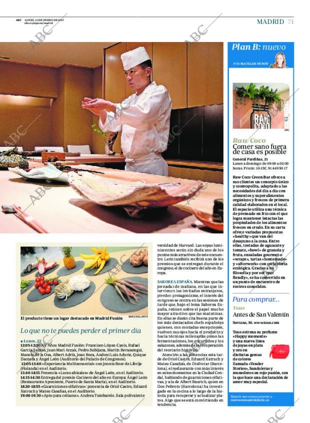 ABC MADRID 23-01-2017 página 71