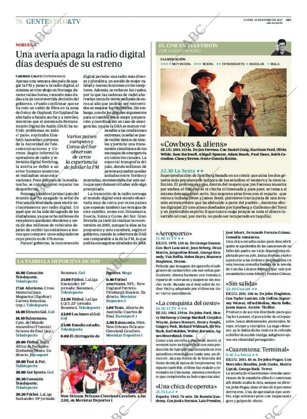 ABC MADRID 23-01-2017 página 76