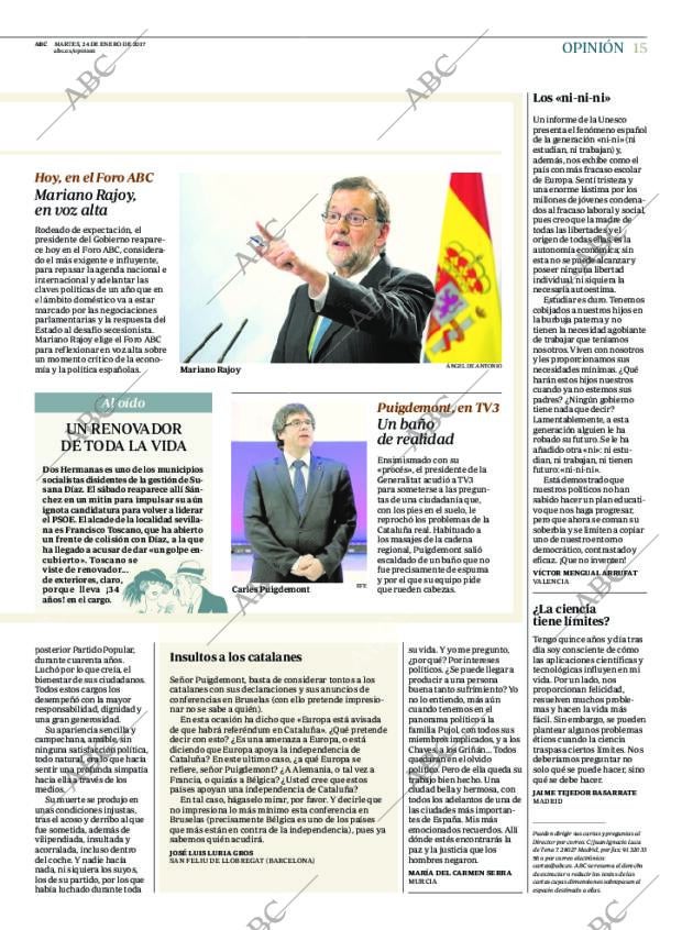 ABC MADRID 24-01-2017 página 15