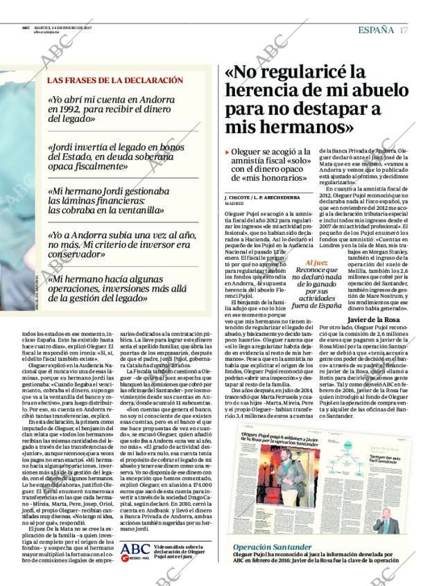 ABC MADRID 24-01-2017 página 17