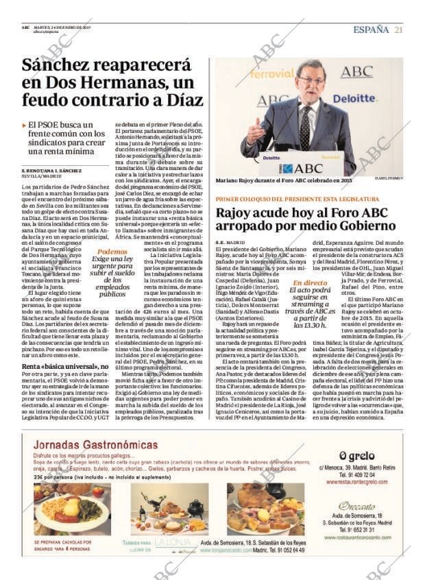 ABC MADRID 24-01-2017 página 21