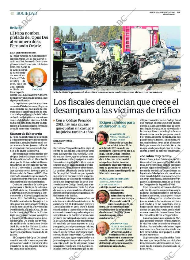 ABC MADRID 24-01-2017 página 40