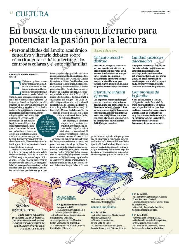 ABC MADRID 24-01-2017 página 42