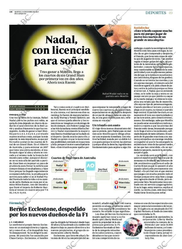 ABC MADRID 24-01-2017 página 49