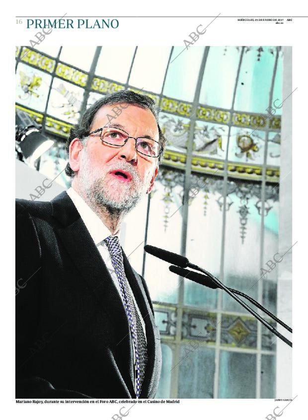 ABC MADRID 25-01-2017 página 16