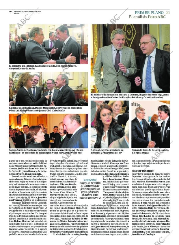 ABC MADRID 25-01-2017 página 23