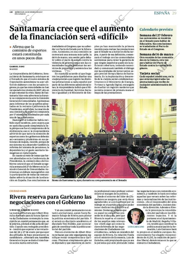 ABC MADRID 25-01-2017 página 29