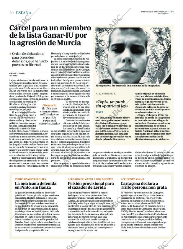 ABC MADRID 25-01-2017 página 30