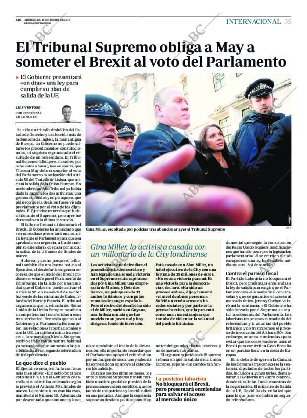 ABC MADRID 25-01-2017 página 35