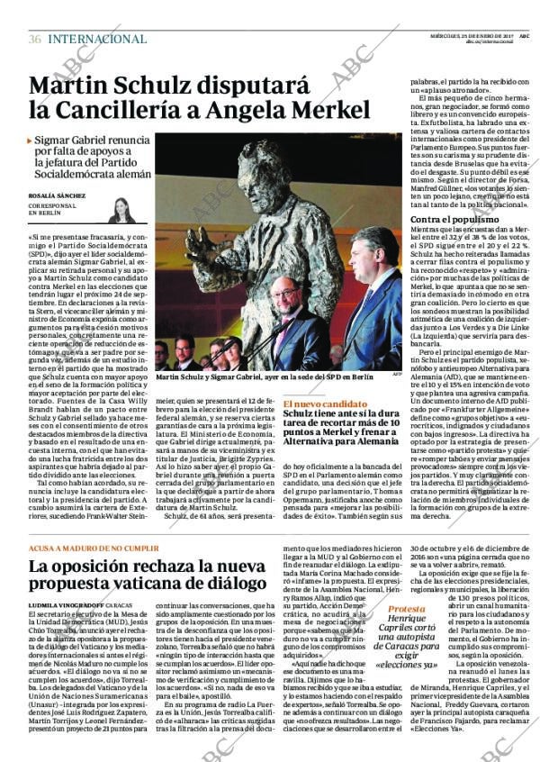ABC MADRID 25-01-2017 página 36