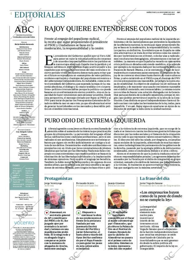 ABC MADRID 25-01-2017 página 4