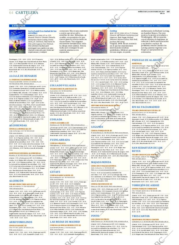 ABC MADRID 25-01-2017 página 64