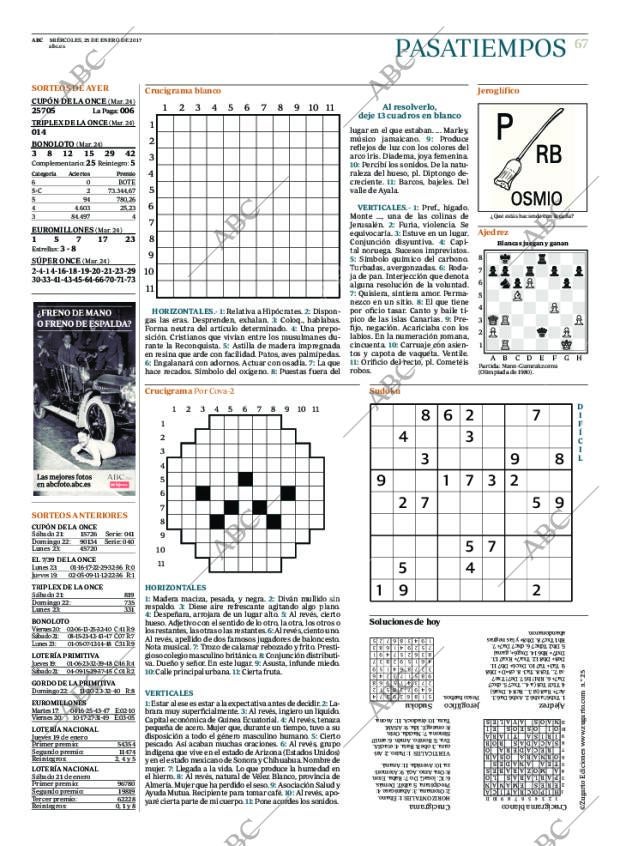 ABC MADRID 25-01-2017 página 67