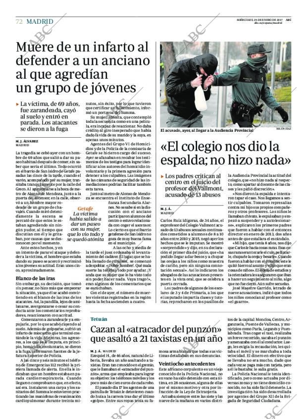 ABC MADRID 25-01-2017 página 72
