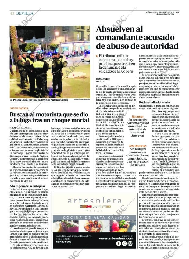 ABC SEVILLA 25-01-2017 página 40