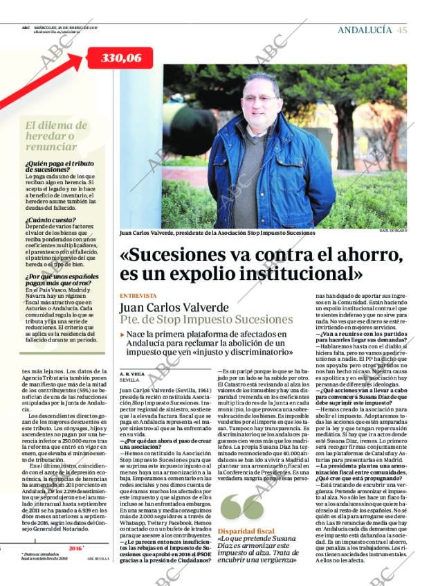 ABC SEVILLA 25-01-2017 página 45