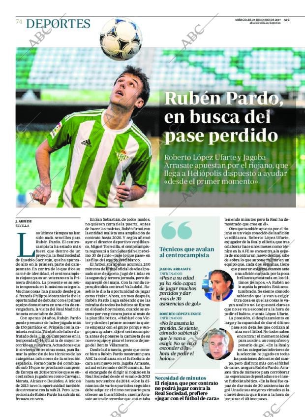 ABC SEVILLA 25-01-2017 página 74