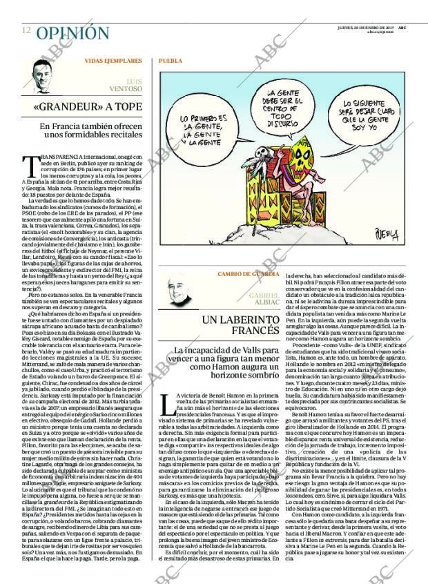 ABC MADRID 26-01-2017 página 12