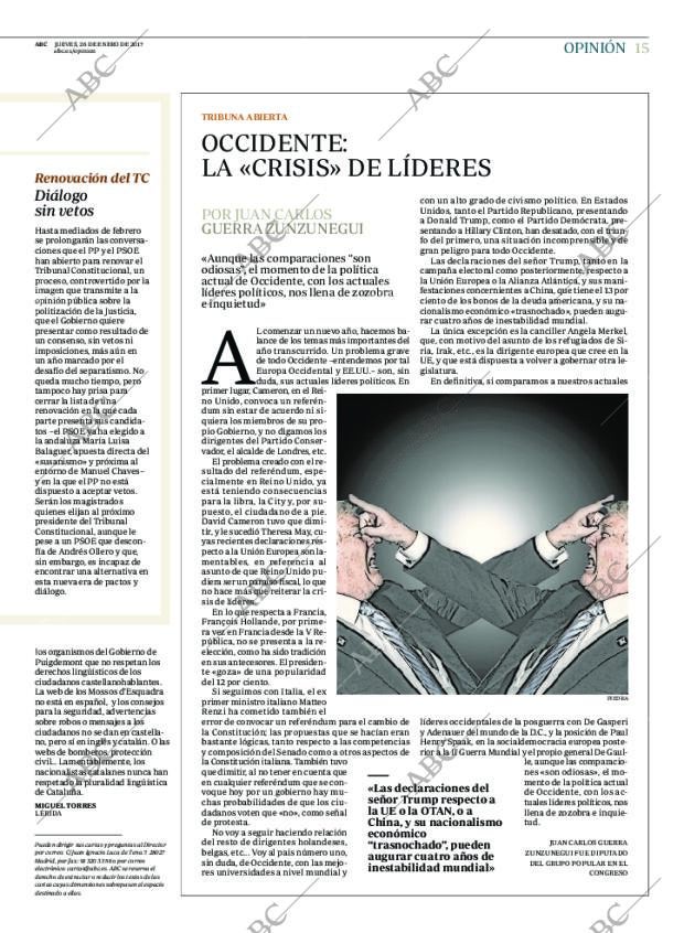ABC MADRID 26-01-2017 página 15