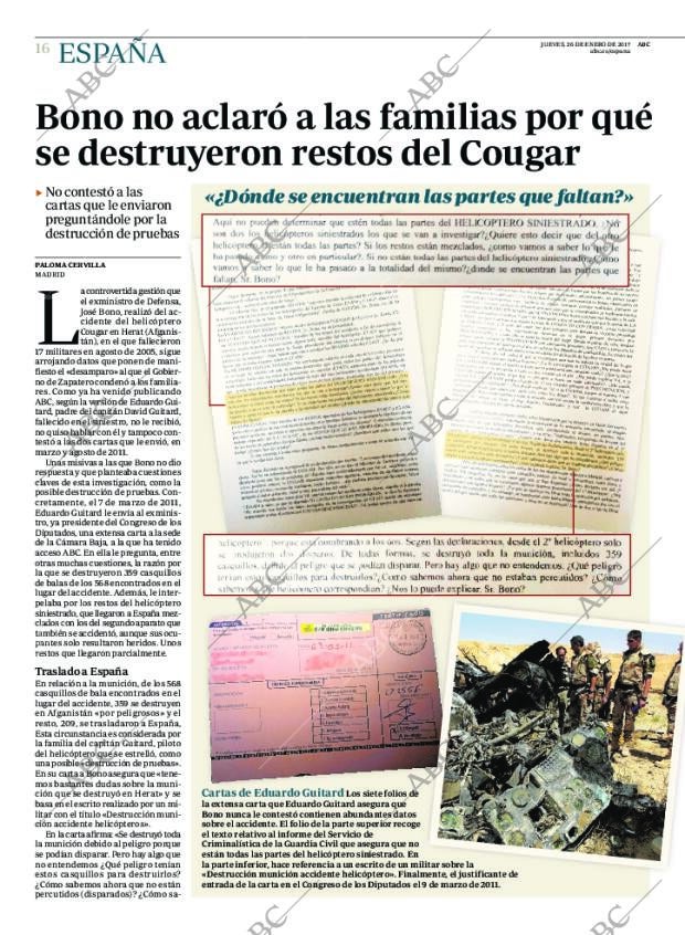 ABC MADRID 26-01-2017 página 16
