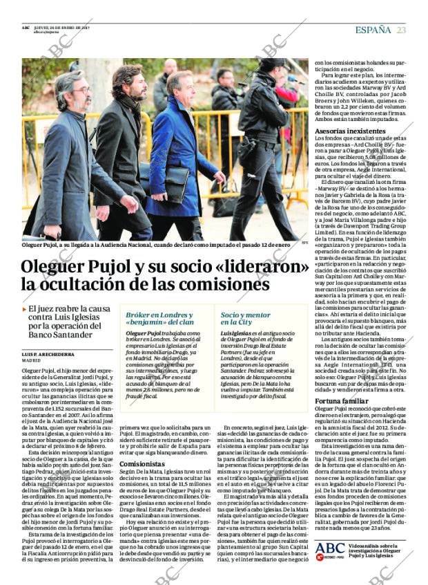ABC MADRID 26-01-2017 página 23