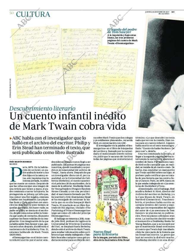ABC MADRID 26-01-2017 página 50