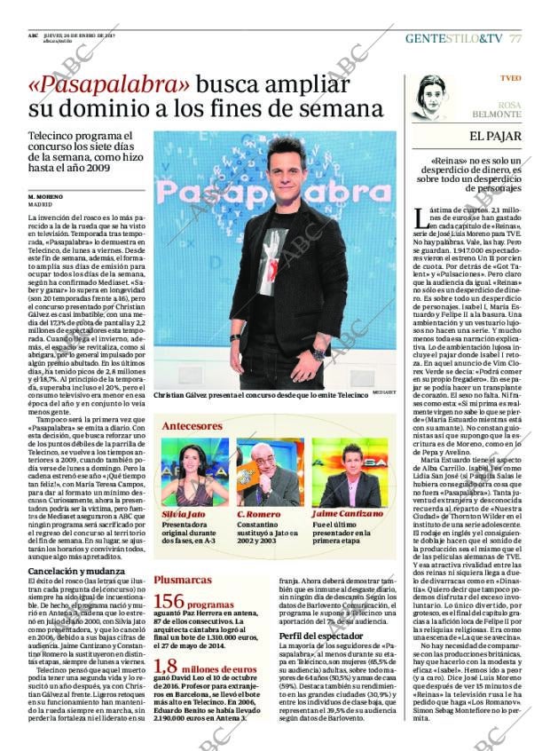 ABC MADRID 26-01-2017 página 77
