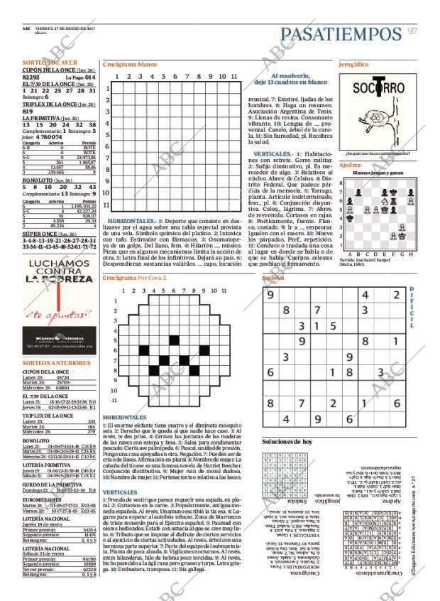 ABC MADRID 27-01-2017 página 97