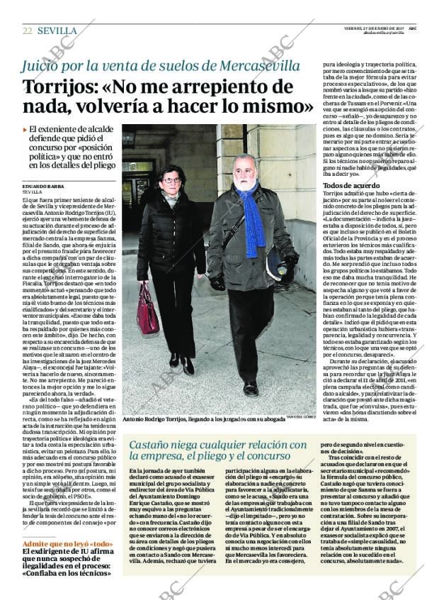 ABC SEVILLA 27-01-2017 página 22