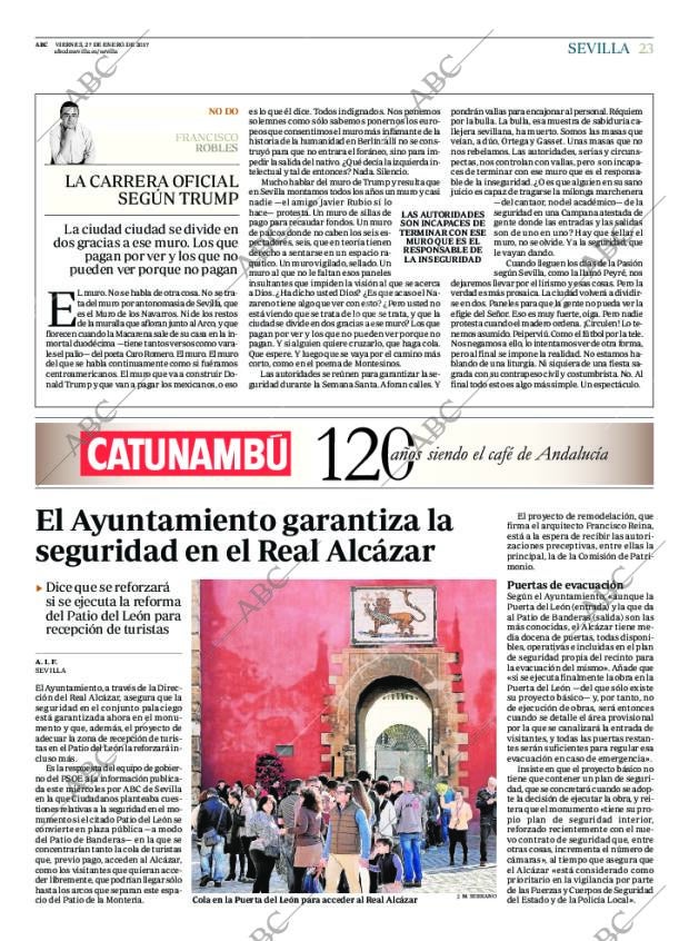 ABC SEVILLA 27-01-2017 página 23