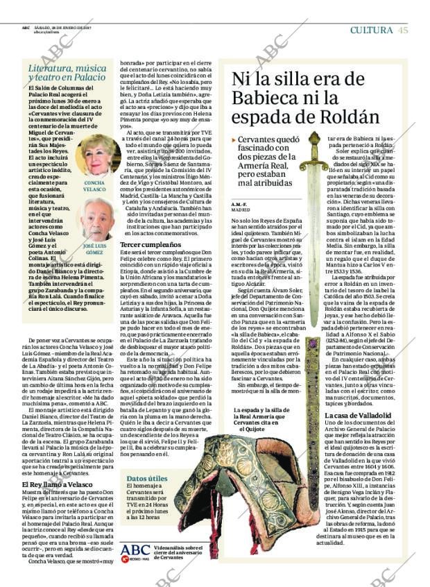 ABC MADRID 28-01-2017 página 45