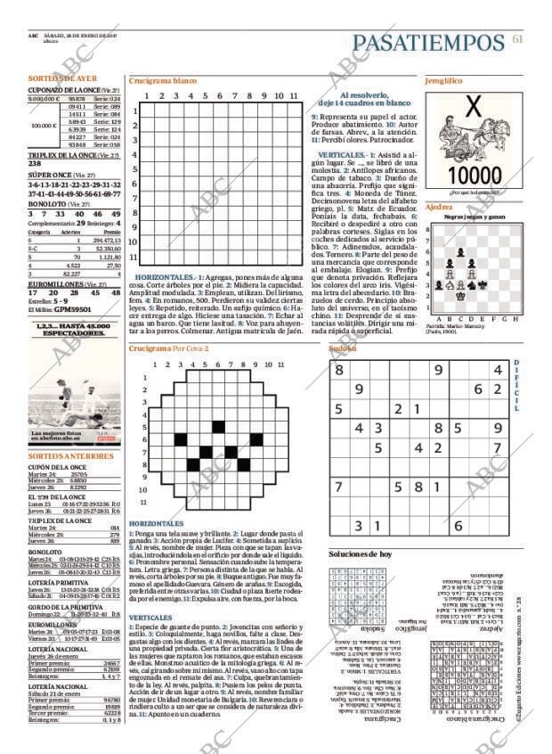 ABC MADRID 28-01-2017 página 61