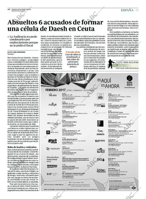 ABC SEVILLA 28-01-2017 página 45